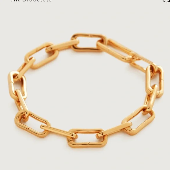 Monica Vinader Alta Capture Charm Bracelet - Picture 2 of 7